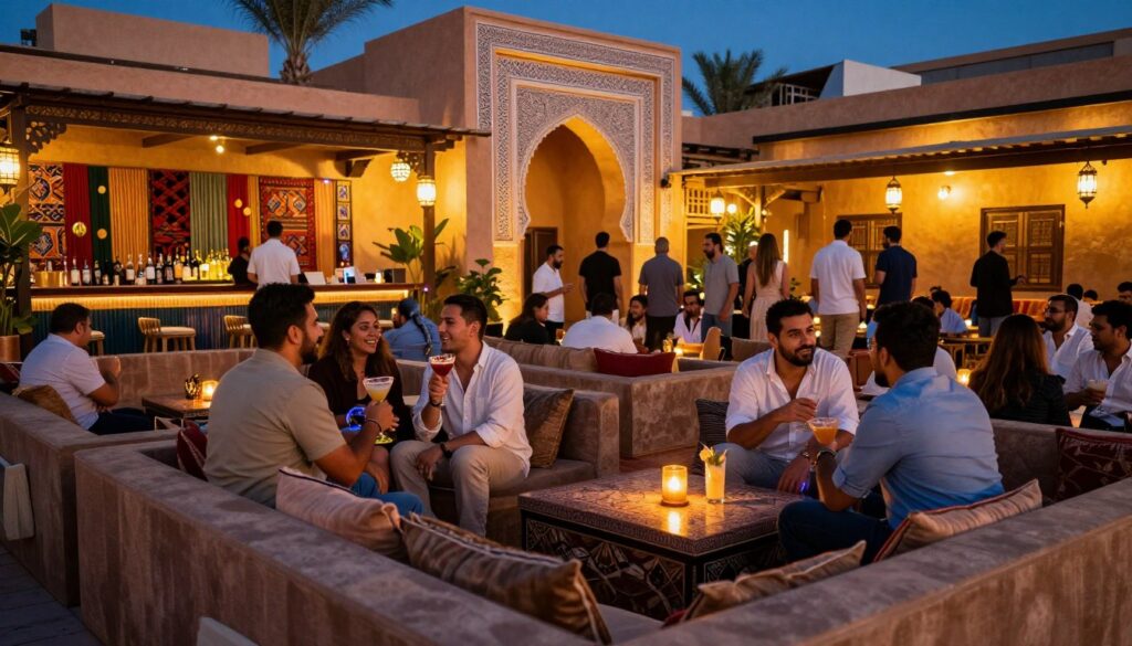 Design e atmosfera locali notturni Marrakech