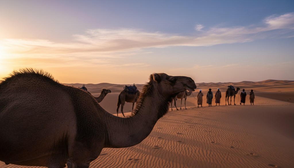 Itinerari trasporto deserto Merzouga