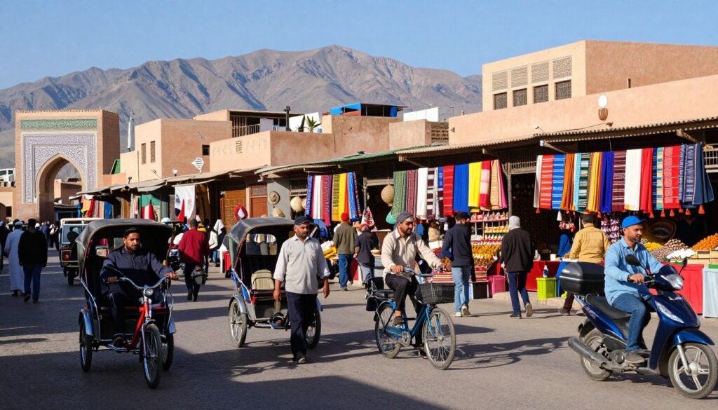 Trasporti e orientamento Marrakech