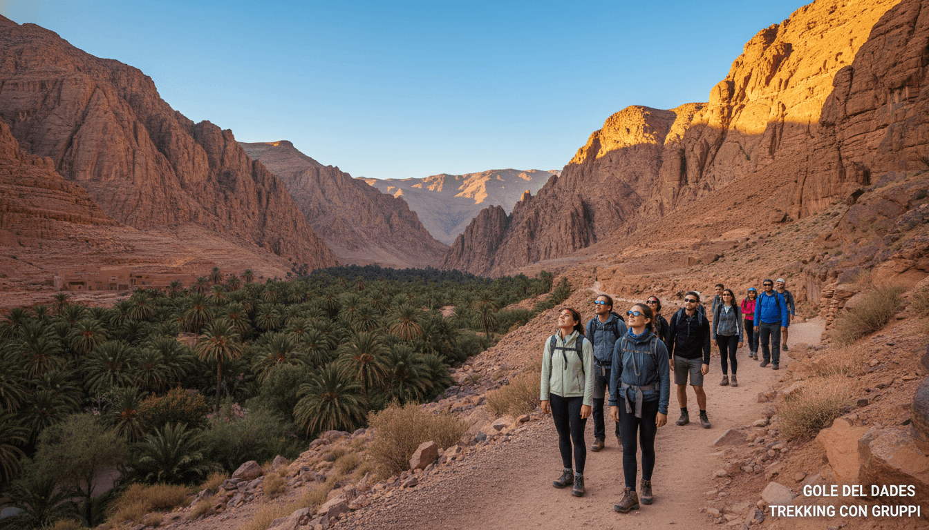 Trekking nelle Gole del Dades
