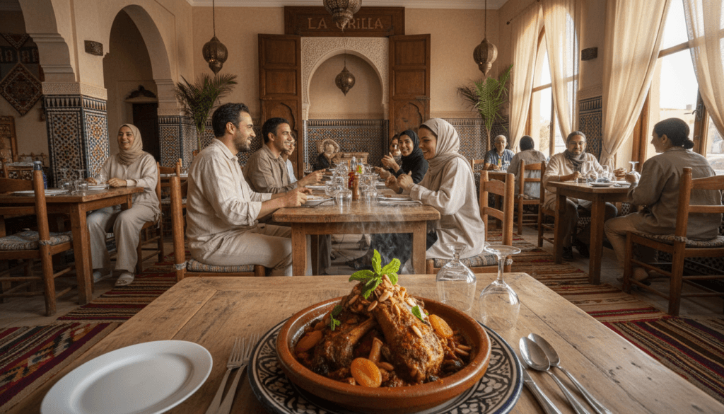 ambiente ristorante La Grillla Ouarzazate Ristoranti di Ouarzazate :ambiente ristorante La Grillla Ouarzazate