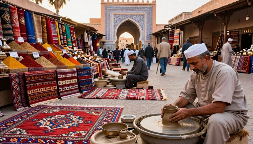 artigiani souk Marrakech artigiani souk Marrakech