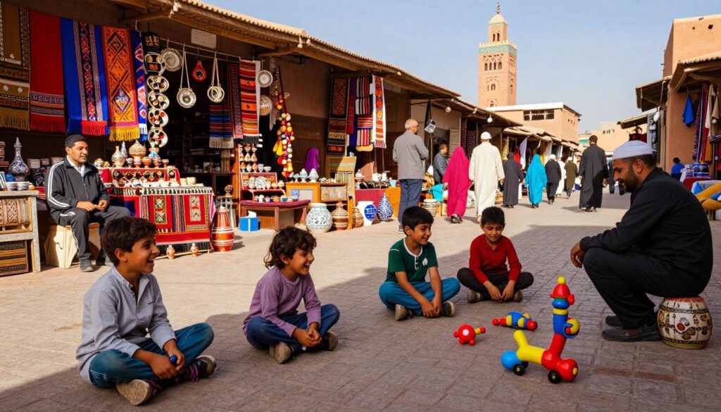 Marrakech con bambini