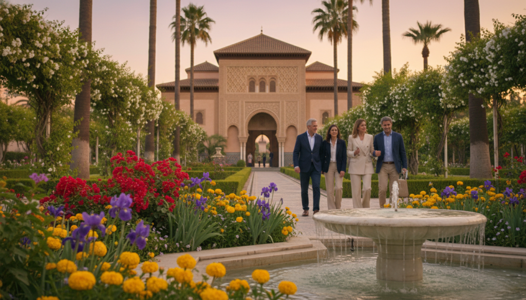 giardini lussureggianti palazzo