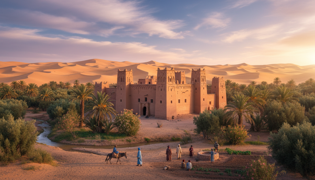 itinerario tra kasbah e deserto marocchino