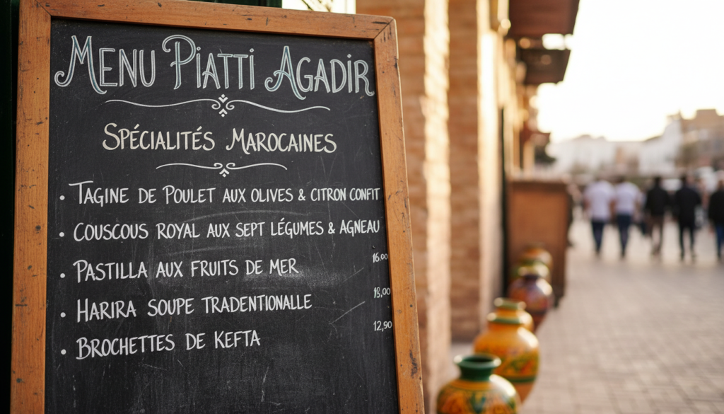 menu piatti Agadir menu piatti Agadir