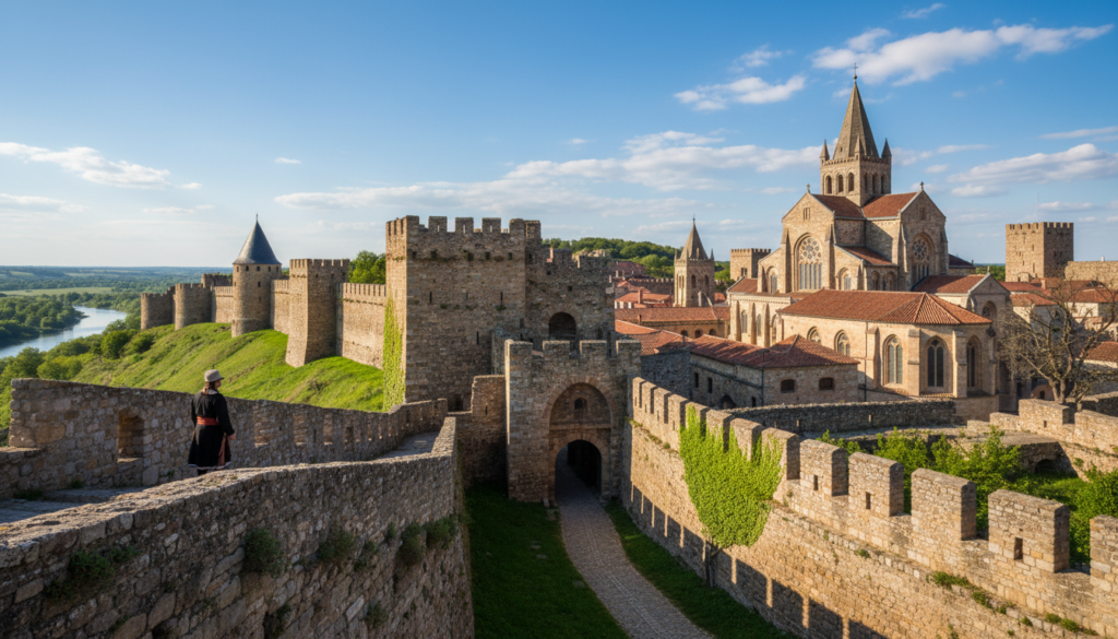 mura e architettura storica