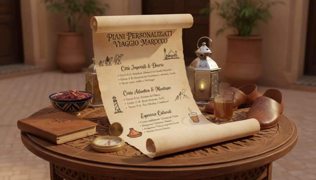 piani personalizzati viaggio Marocco