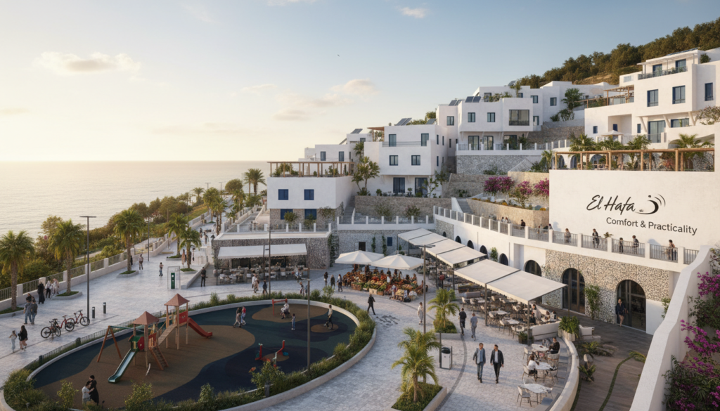 quartiere El Hafa comfort praticità