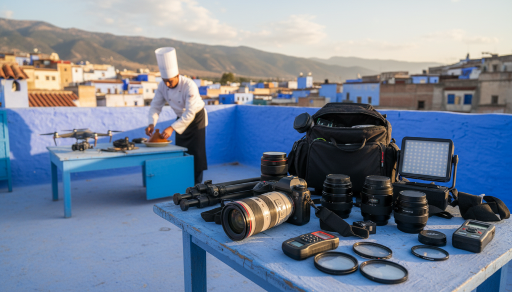 tecniche attrezzature foto Chefchaouen