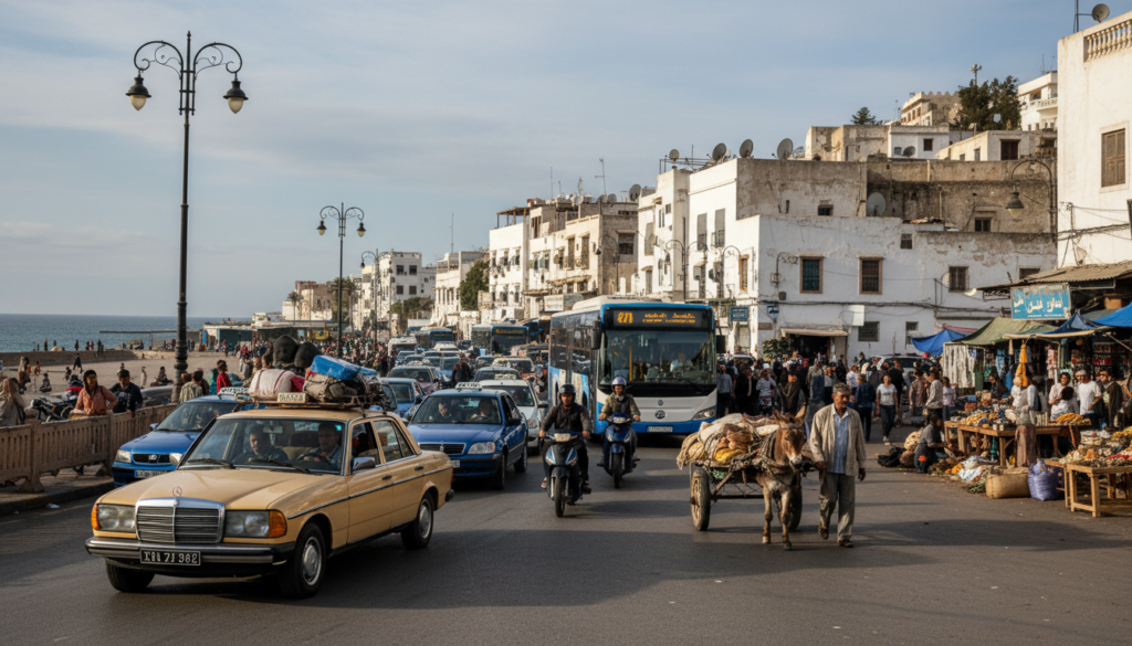Come arrivare a Tangeri، trasporti Tangeri