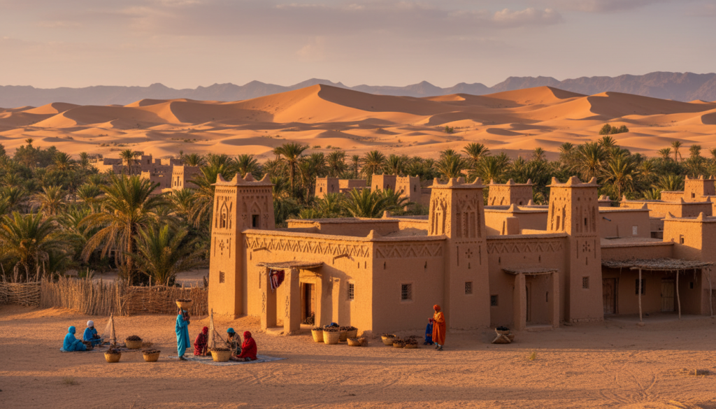 villaggi berberi autentici nel deserto marocchino