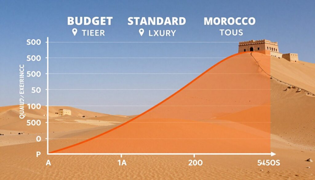 Confronto qualità-prezzo tra tour marocco budget vs lusso