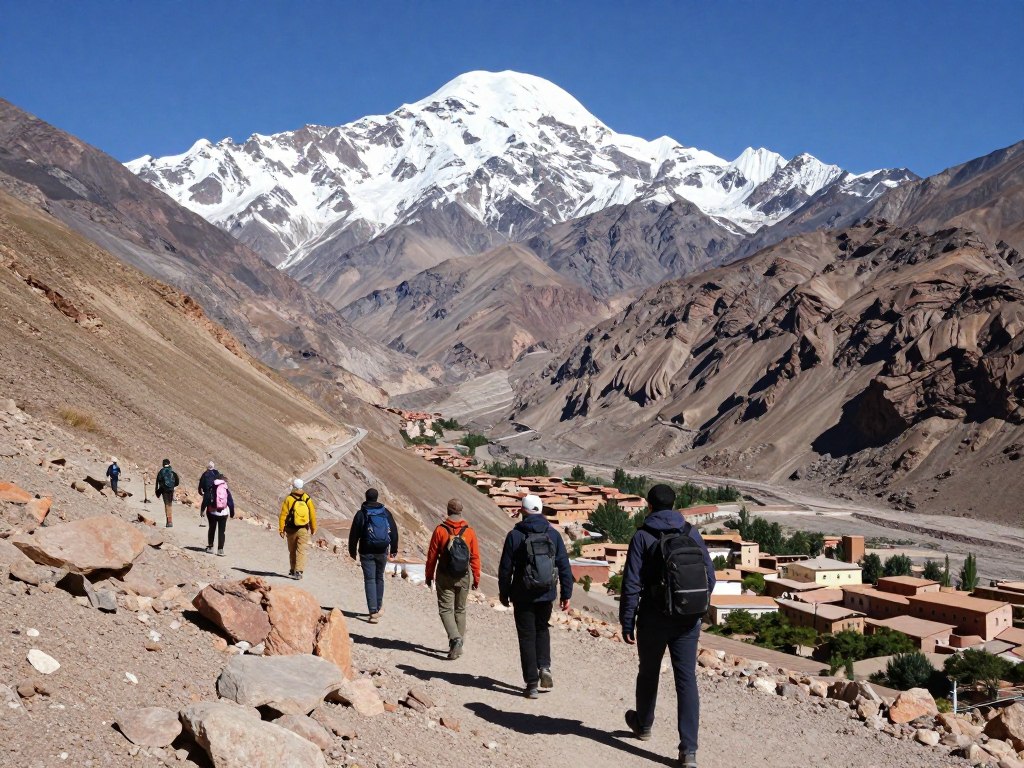 Escursione giornaliera a Imlil nell'Atlante durante un tour marocco di 12 giorni