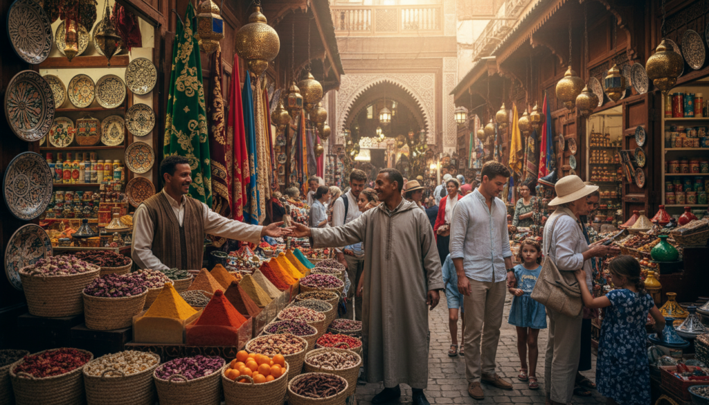 Esperienza autentica souk Marocco