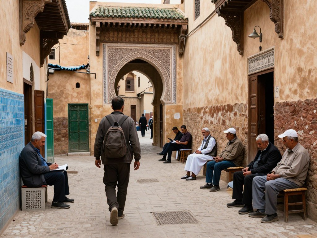 Esplorazione libera della medina di Fes durante un tour marocco di 12 giorni