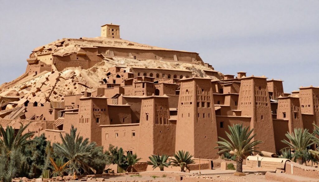 La kasbah di Ait Ben Haddou, tappa del tour tangeri marrakech 8 giorni