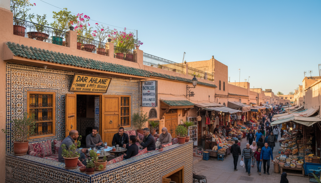 Opzioni alloggio budget Marocco