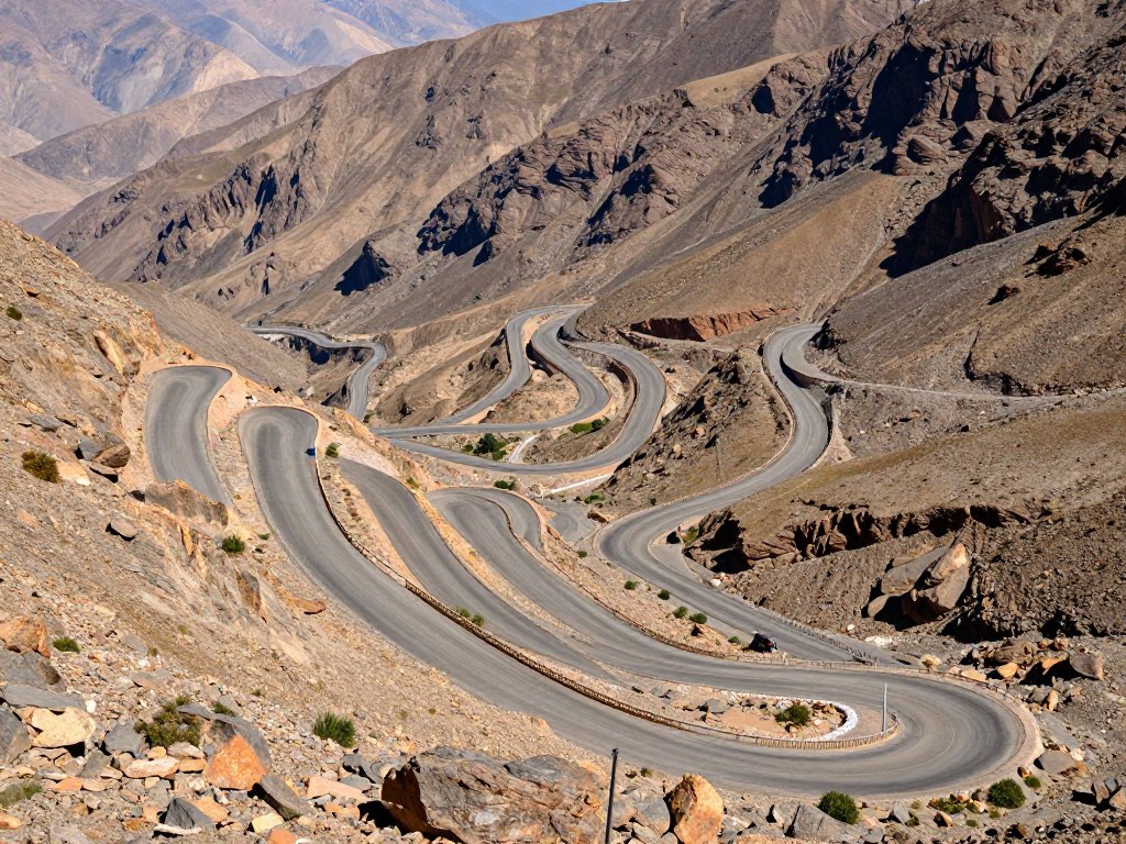 Passaggio montano Tizi n'Tichka durante il tour marocco 10 giorni