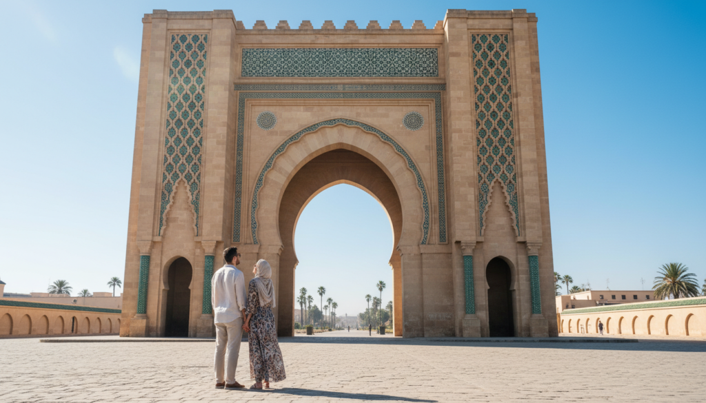 Porta Bab Mansour architettura imperiale