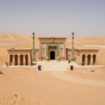 Set cinematografico nel deserto vicino a Ouarzazate - Guida di Viaggio in Marocco