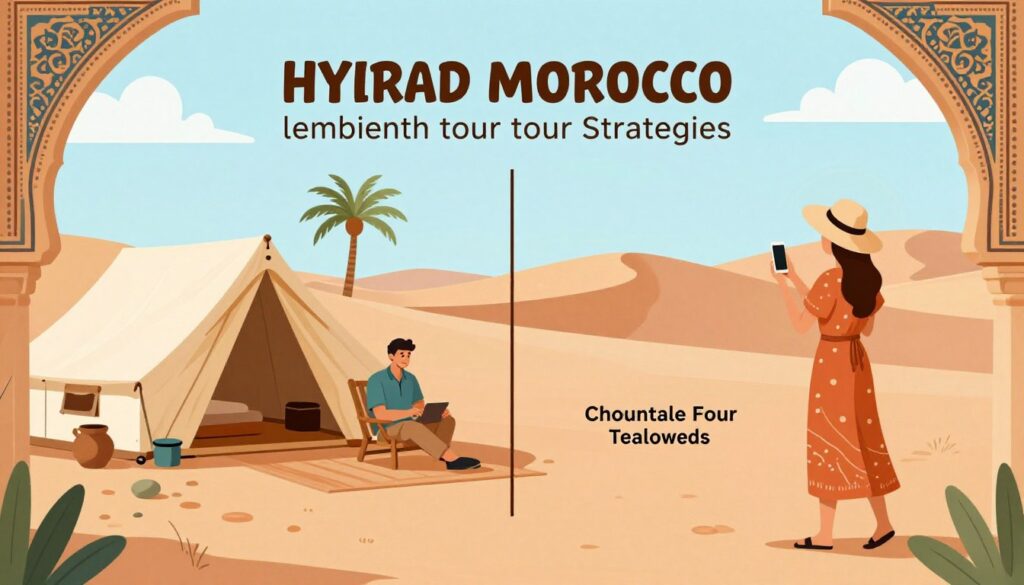 Strategie ibride per tour marocco budget vs lusso