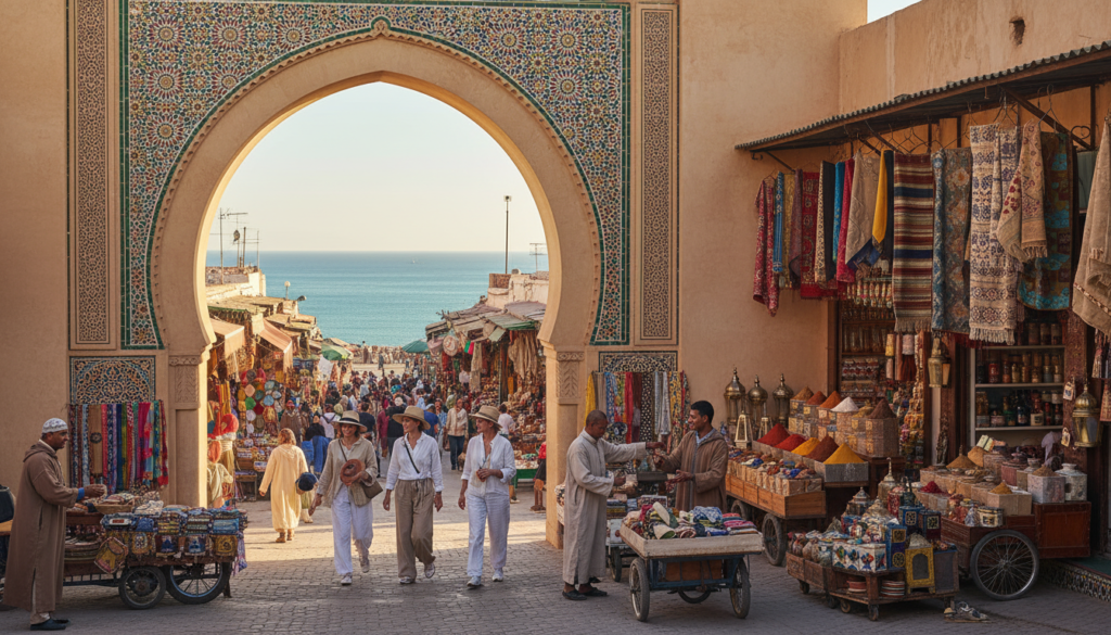 Tangeri porta ingresso Marocco