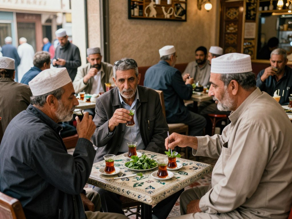 Tempo per osservare la vita locale durante un tour marocco di 12 giorni