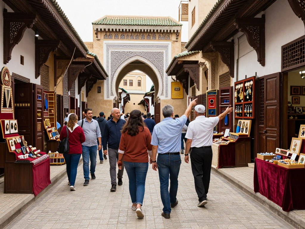 Tour guidato a piedi nella medina di Fes el-Bali tra souk e monumenti storici