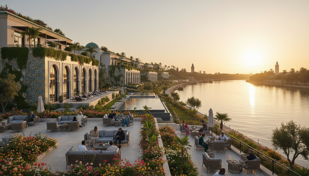 alberghi e resort Rabat vista fiume Bou Regreg