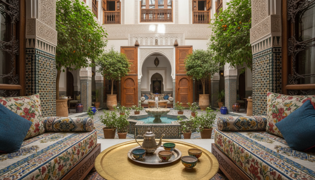 alloggio autentico Meknes riad hotel
