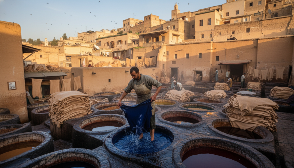 concerie fez pelle artigianato