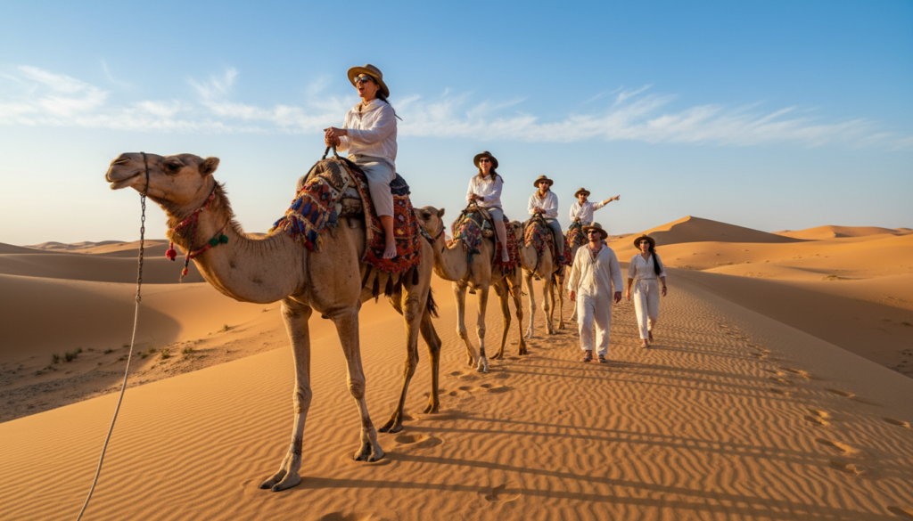 deserto marocchino safari cammello