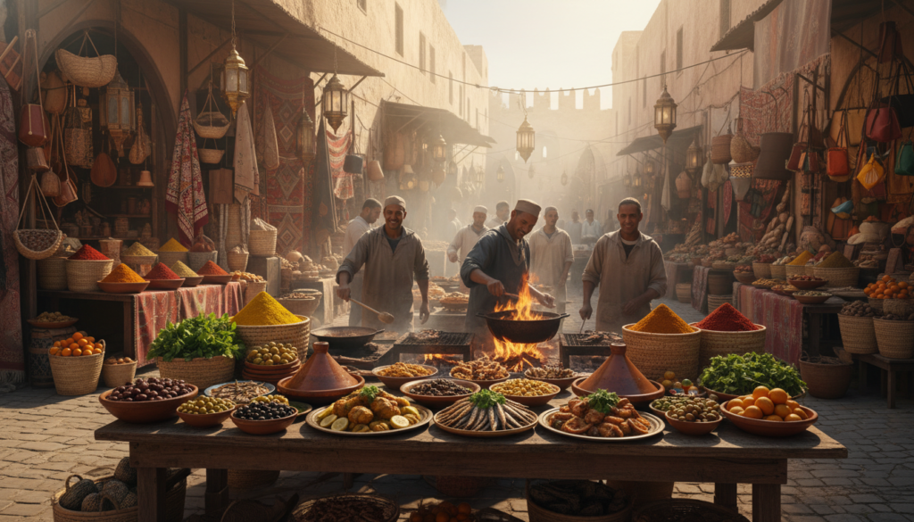 itinerari gastronomici medina Essaouira