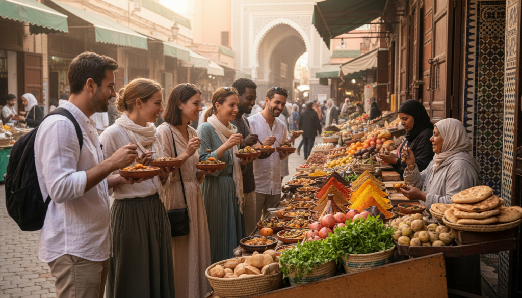 itinerari gastronomici tour culinari Marrakech