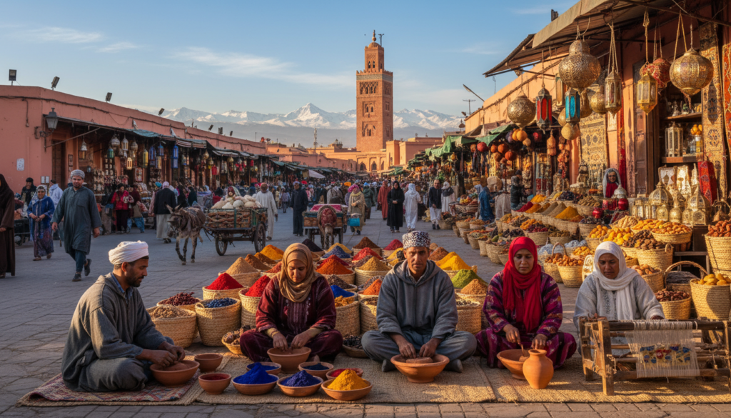 itinerario imperdibile marrakech cosa vedere