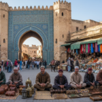 itinerario porta blu Fez medina