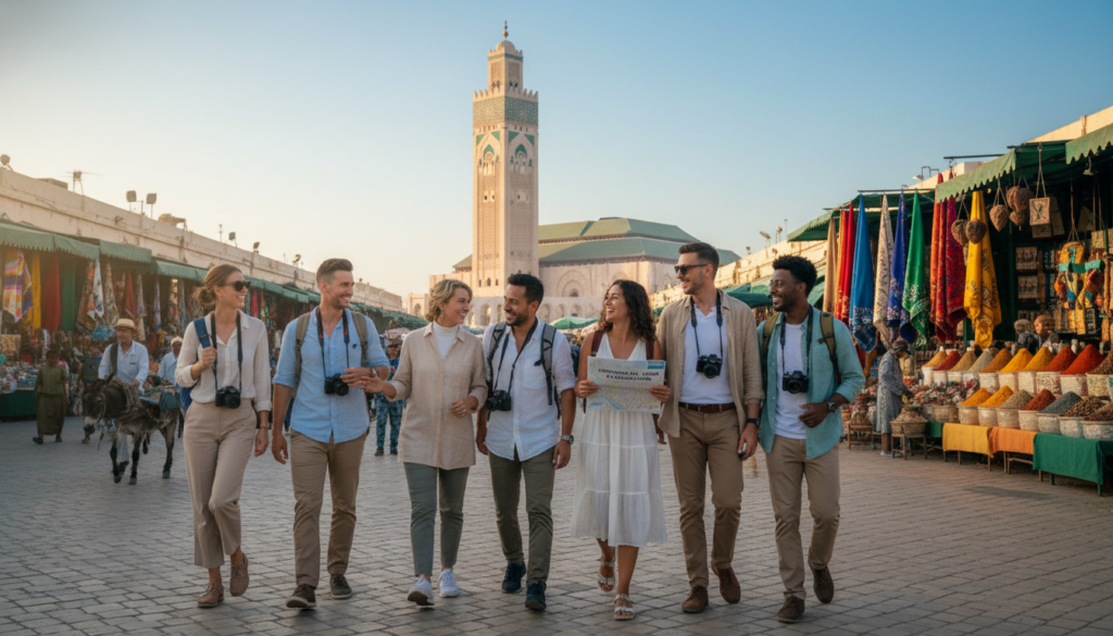 itinerario tour Casablanca