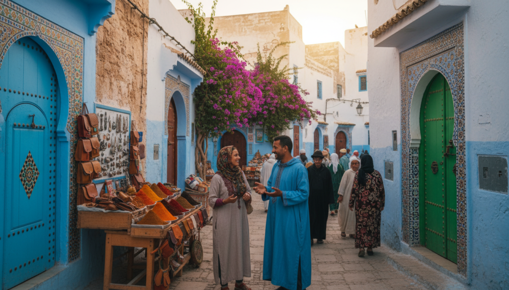 medina essaouira vicoli colori