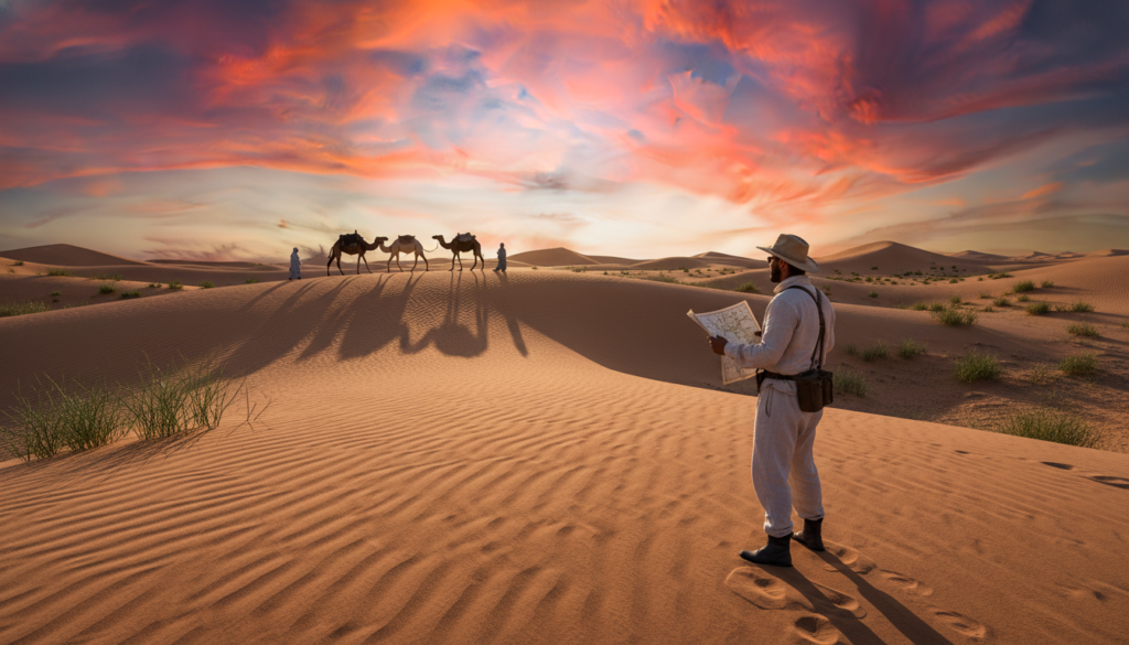 modalità esplorazione deserto sahara