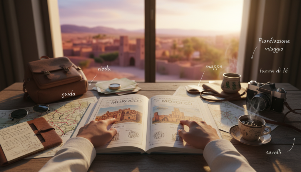 preparazione viaggio città imperiali