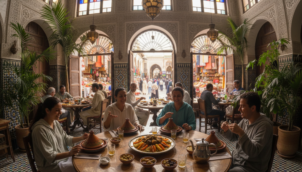 ristorante tradizionale Fez medina