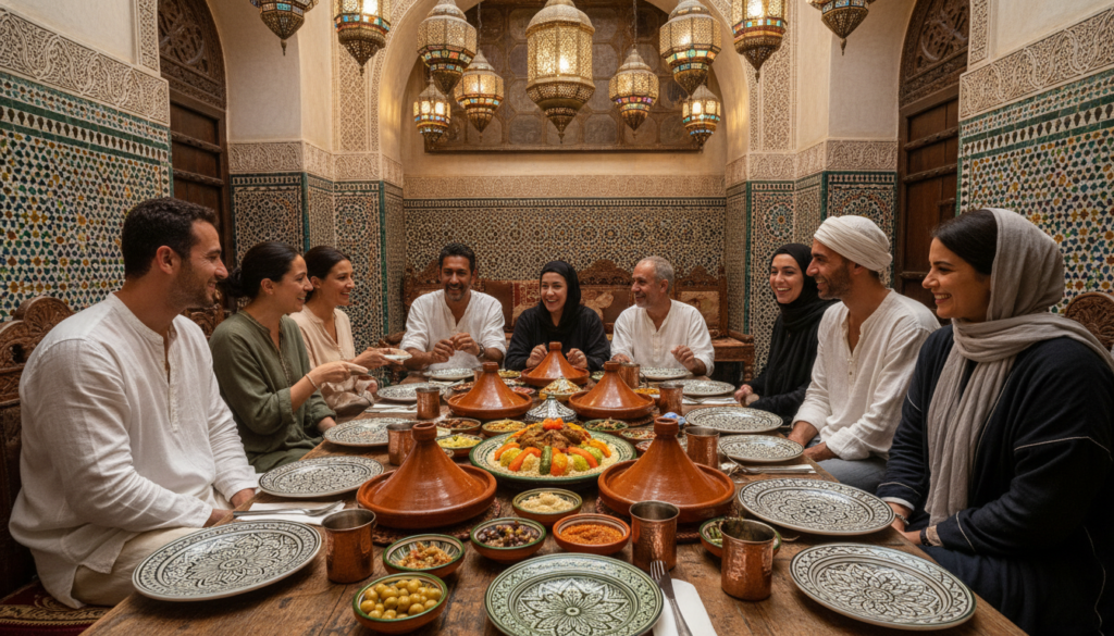 ristoranti autentici Fez atmosfera tradizionale