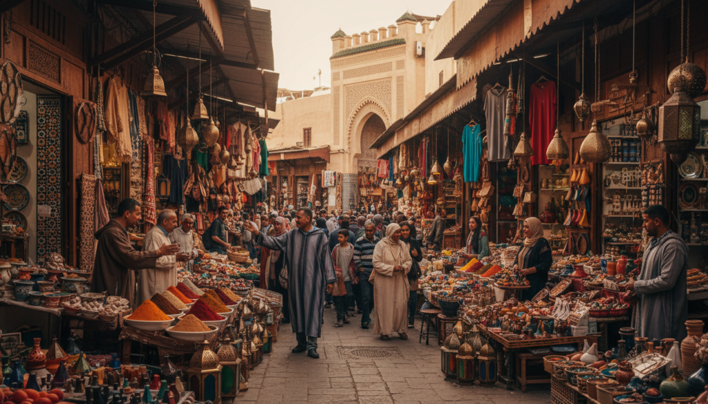 shopping souk tradizionali Rabat