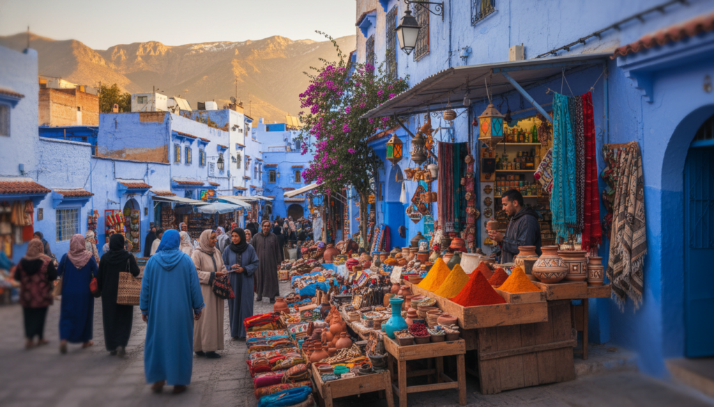 shopping souvenir medina Chefchaouen