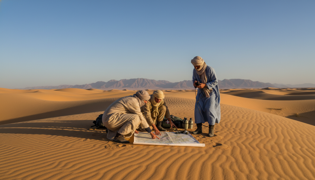 sicurezza precauzioni deserto