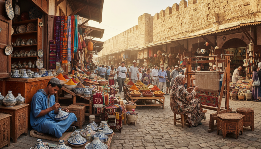 souk medina essaouira artigianato