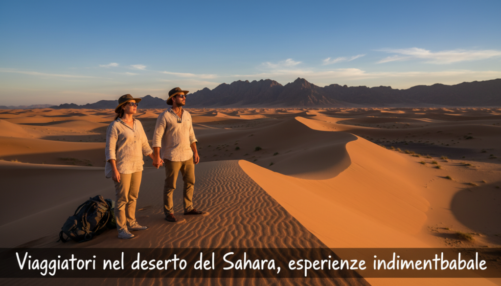 testimonianze viaggiatori deserto sahara