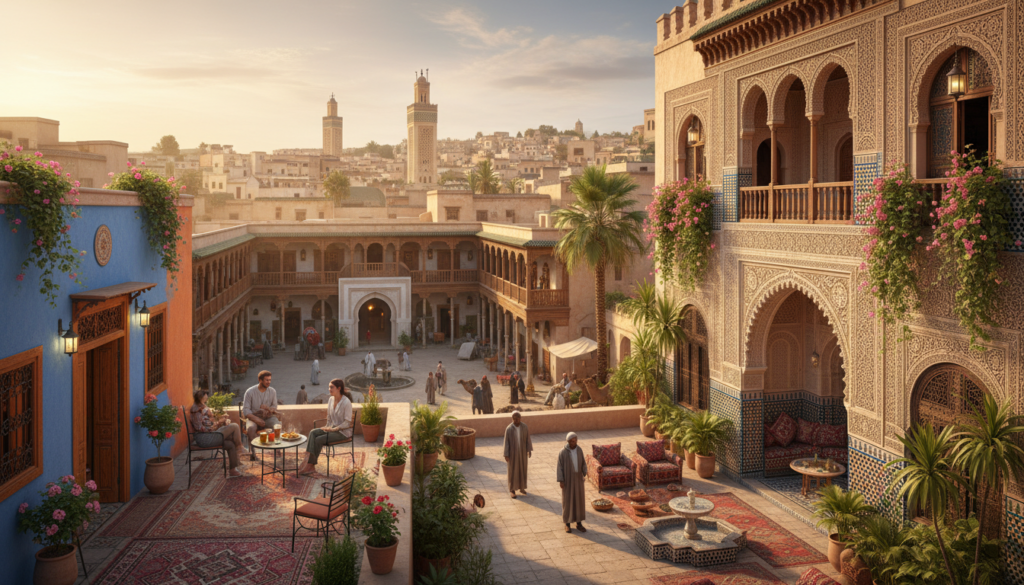 tipologie di alloggio a Fez