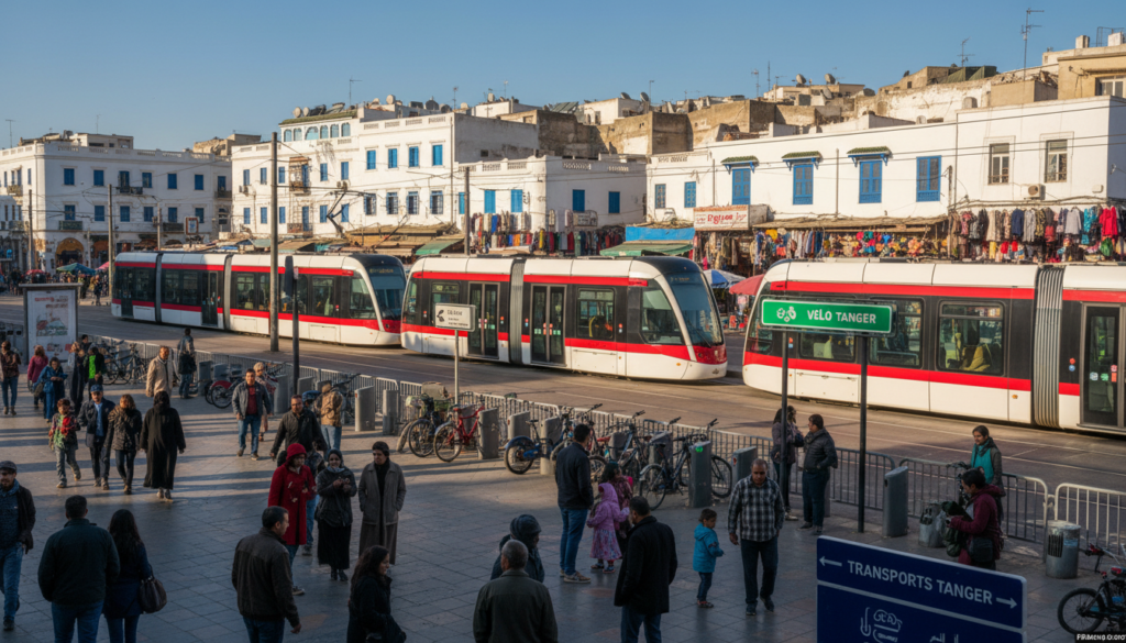 trasporti Tangeri centro città